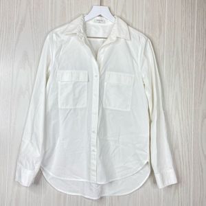 Babaton White Button Down Shirt